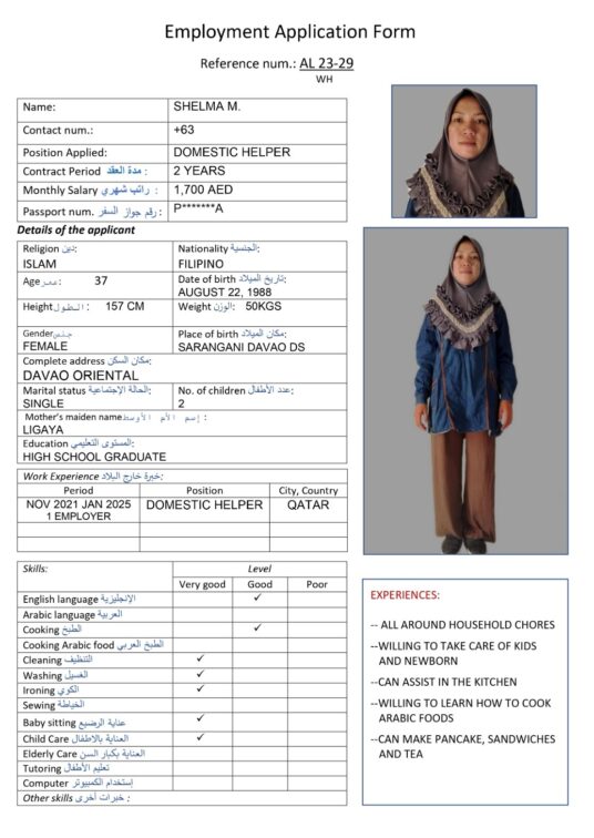 al 23 29 non arabic cook muslima